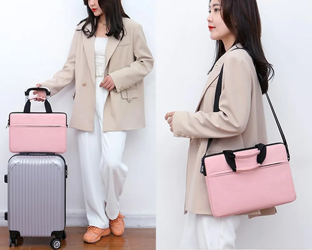 13-14-15 Inch Laptop Case Bag,Durable and Water-Repellent Fabric Laptop Bag