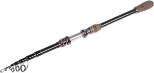 1.8M Portable Telescopic Fishing Pole Lightweight Sea Fishing Rod for Freshwater Saltwater Ergonomic Handle for Ocean Lake River Fishing