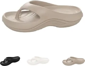 2025 New Pillow Arch Support Flip Flops – Vacuum-Molded Ergonomic Arch Design to Relieve Flat Feet & Plantar Fatigue