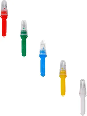 2pcs Coast Guard Approved Boat Flares Kit - Auto Marine Flares-Waterproof Emergency Signals for Fishing Nets, Life Rafts, Buoys & Boats, Intelligent Light Control (5PCS)