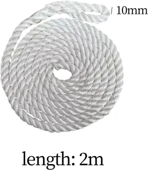 2X 2M Boat Dock Line Rope for Small Vessels Utility Accessory