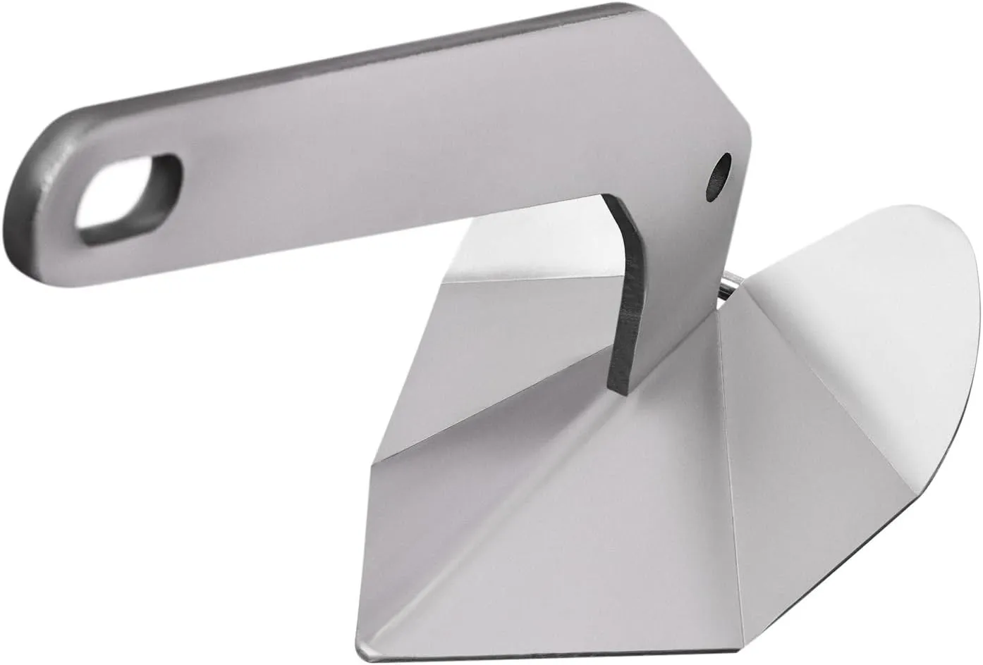 316 Stainless Steel Boat Anchor, Wing Style Anchor for Boats, Heavy Duty Marine Grade Triangle Anchor for Small Yacht, Fishing Boat, Sport Boat, Sailboat