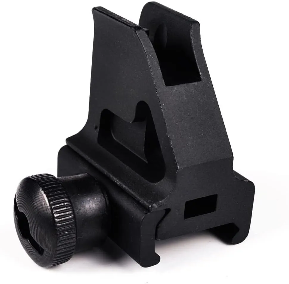 A2 Front Sight - Fixed Iron Sights - All Metal Rifle Sights - Gun Sights Designed to Mount on Picatinny Iron Sight Rail