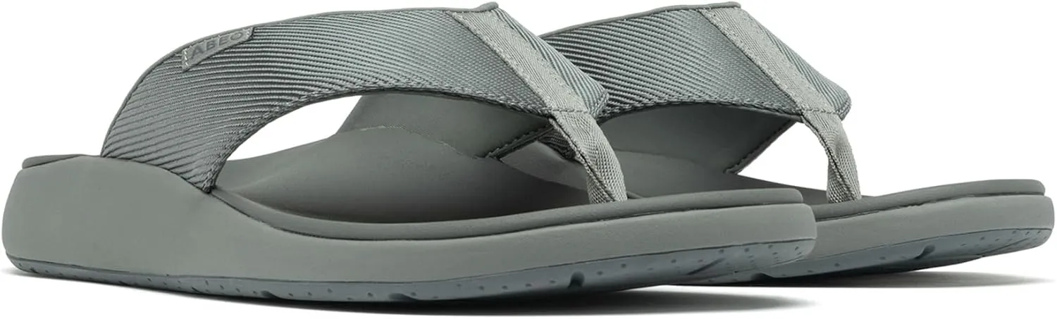 ABEO Alpha Flip Flops for Men | Orthopedic Sandals | High Arch Support | Plantar Fasciitis Relief Sandals | Built-in Metatarsal Pad for Forefoot Pain