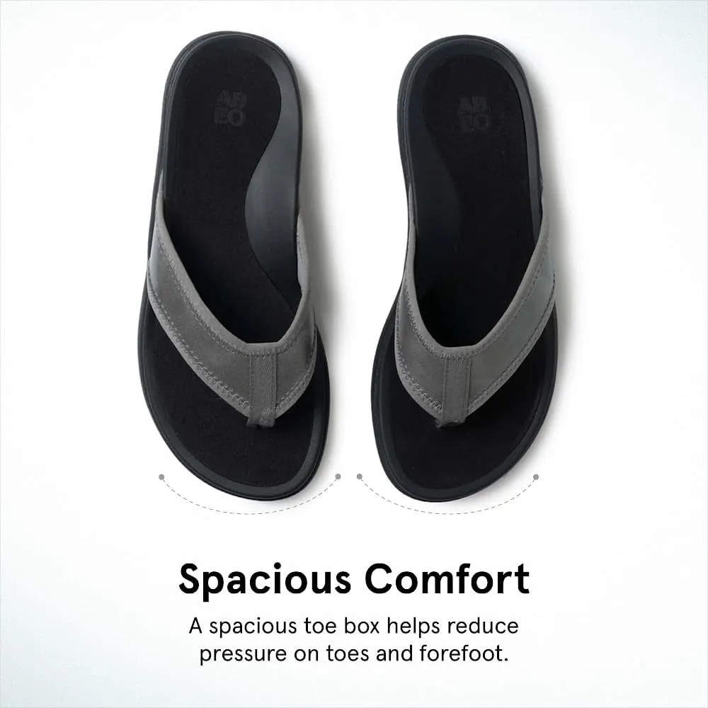 ABEO Laguna Flip Flops For Women | Orthopedic Sandals | Arch Support Flip Flops | Plantar Fasciitis Relief Sandals | Built-In Orthotics Inserts For Women