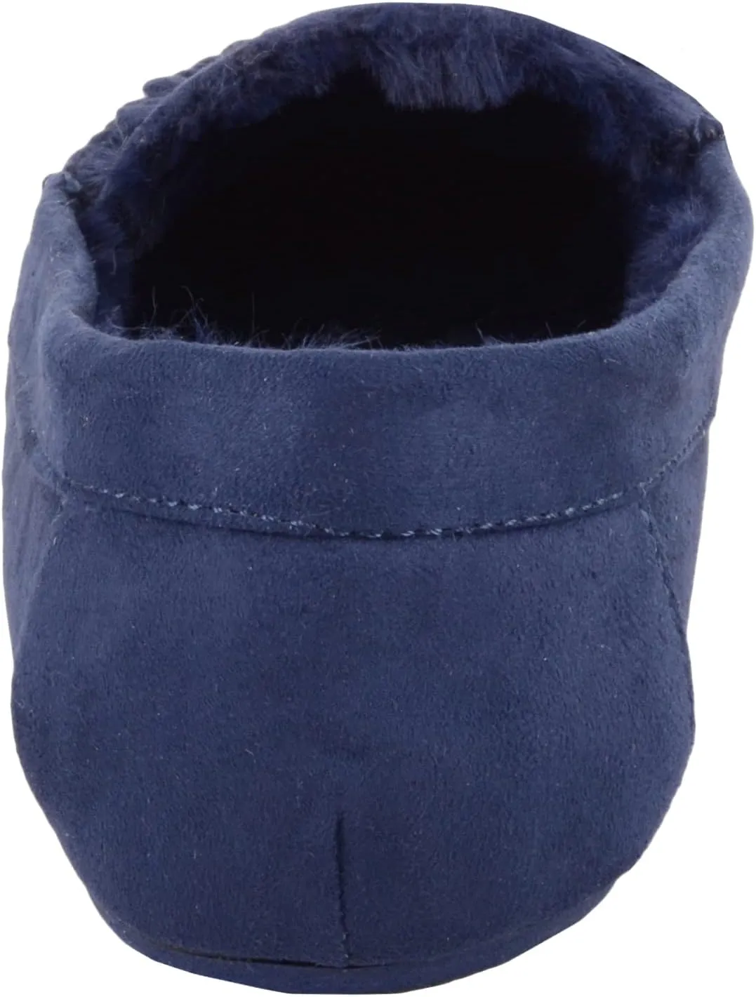 ABSOLUTE FOOTWEAR Womens Soft Bow Design Slip On Faux Fur Lined Moccasin Slippers