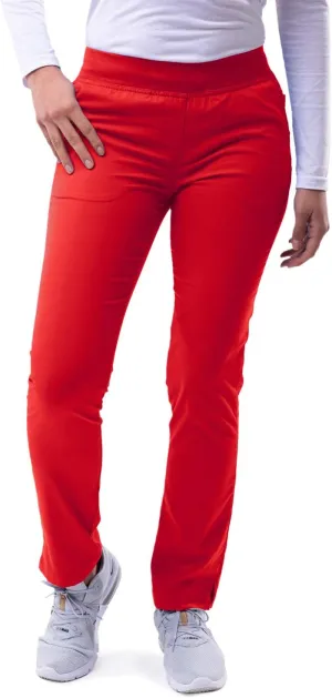 Adar Pro Scrubs for Women - Skinny Leg Yoga Scrub Pants