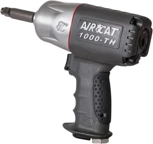 AIRCAT Pneumatic Tools 1000-TH-2: 1/2-Inch Composite Impact Wrench 1,000 ft-lbs of Torque - 2-Inch Extended Anvil