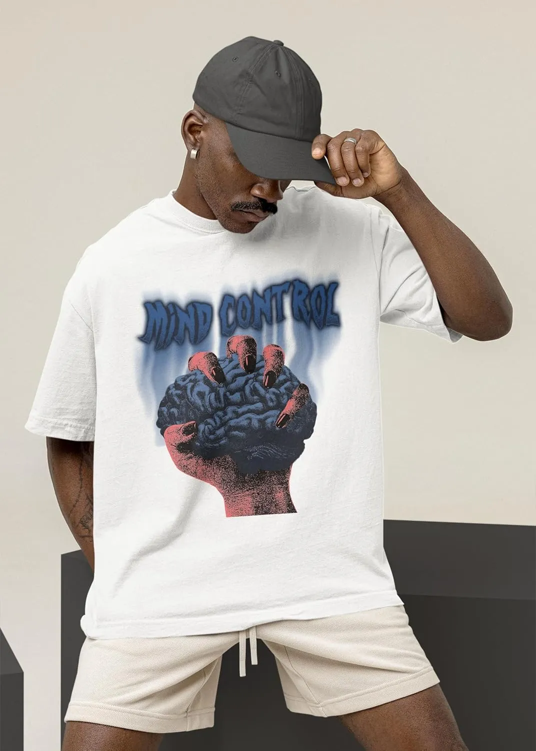 AJ 1 Rare Air 1s 4s Rare 4 Shirt, Mind Control, Shirts Match Sneakers 2D Sneaker T-Shirt Tee
