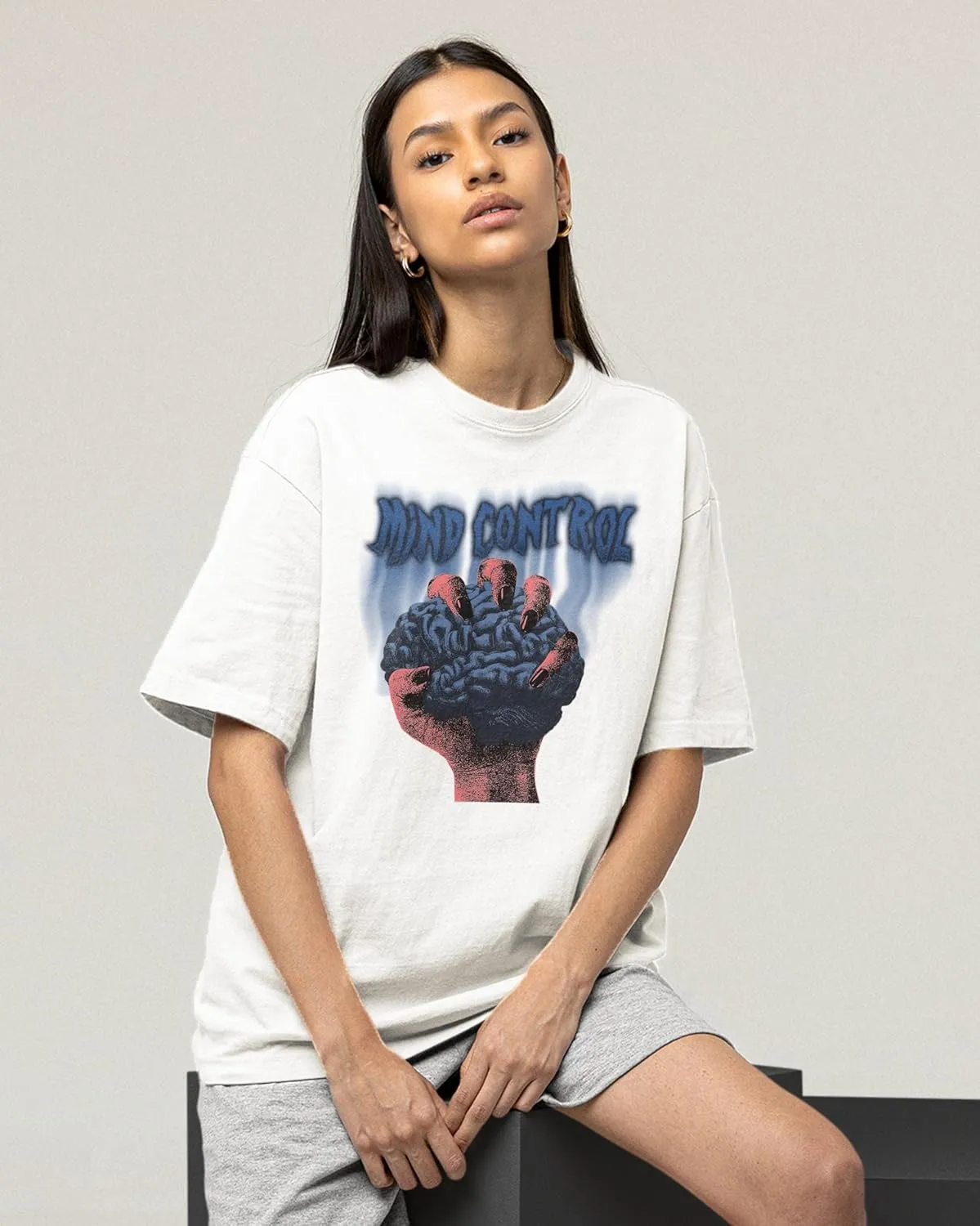 AJ 1 Rare Air 1s 4s Rare 4 Shirt, Mind Control, Shirts Match Sneakers 2D Sneaker T-Shirt Tee
