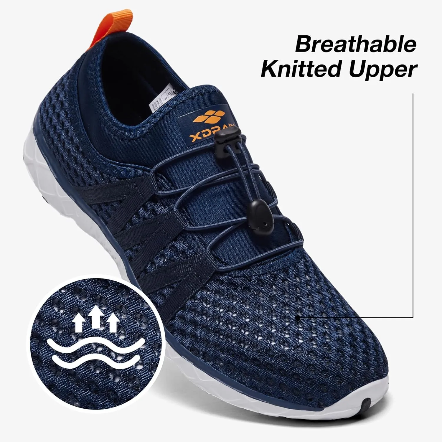 ALEADER Men's Quick Drying Aqua Water Shoes