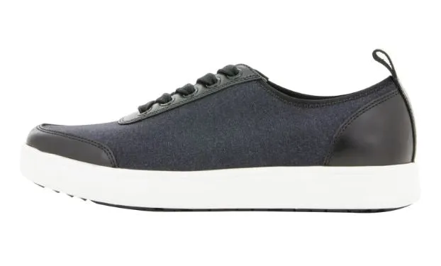 Alegria Black Mix Stretcher Men's Comfort Shoes STR-9002