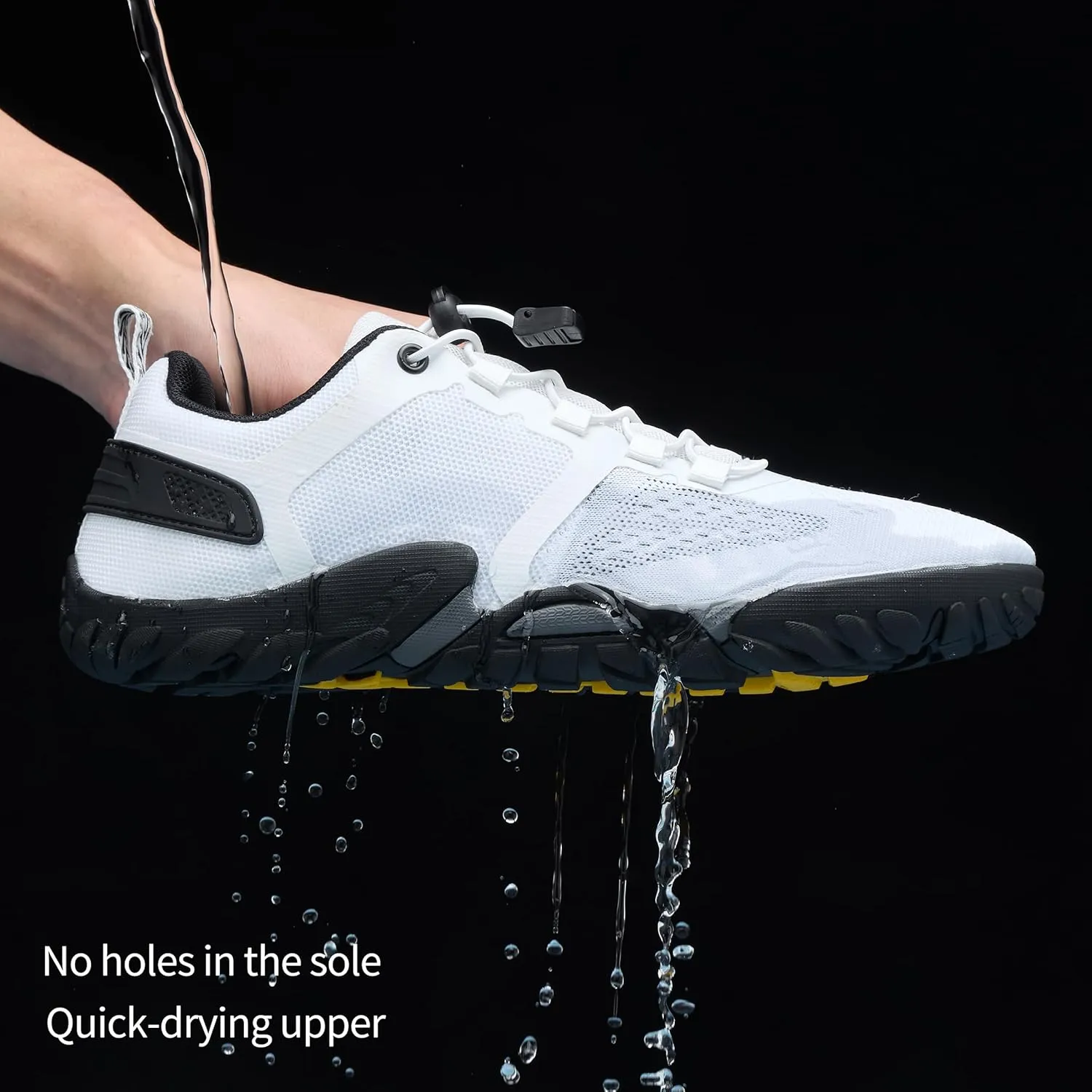 Alibress Water Shoes for Women Men Slip-on Quick-Dry Aqua Beach Swim River Hiking Water Shoes