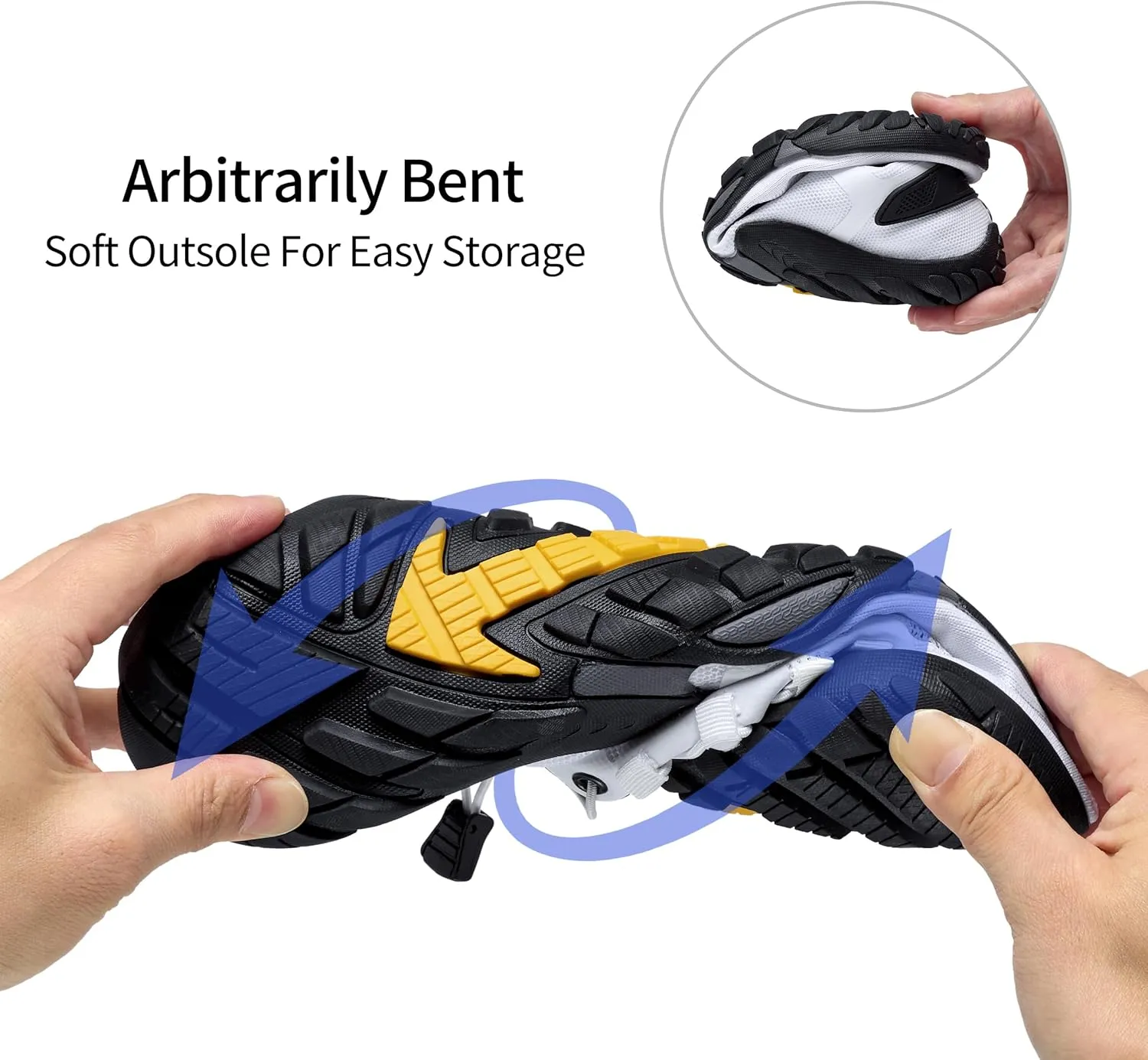 Alibress Water Shoes for Women Men Slip-on Quick-Dry Aqua Beach Swim River Hiking Water Shoes