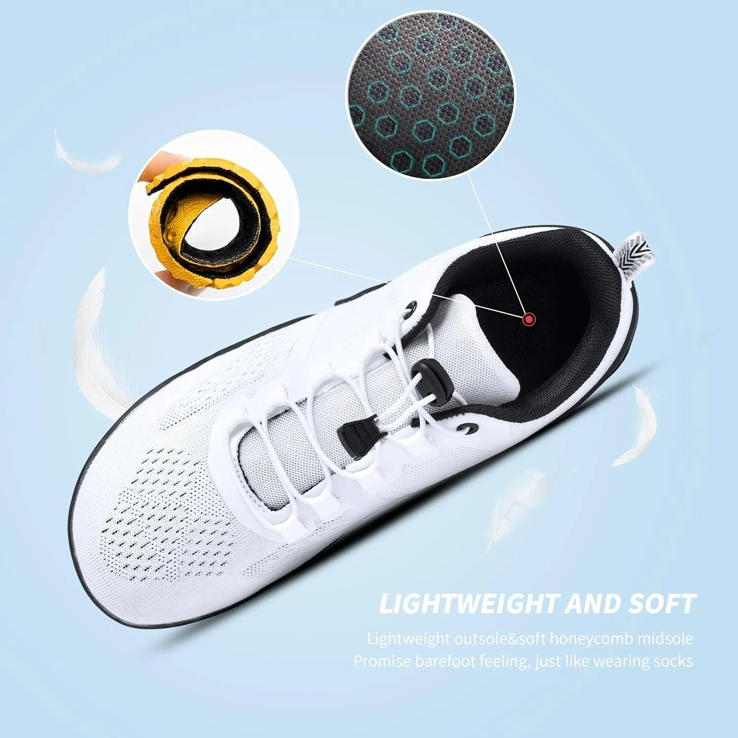 Alibress Water Shoes for Women Men Slip-on Quick-Dry Aqua Beach Swim River Hiking Water Shoes