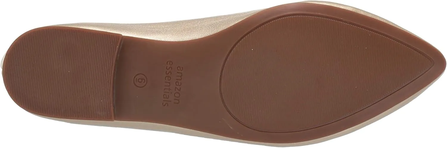 Amazon Essentials Women's Pointed-Toe Ballet Flat