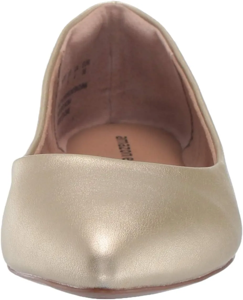 Amazon Essentials Women's Pointed-Toe Ballet Flat
