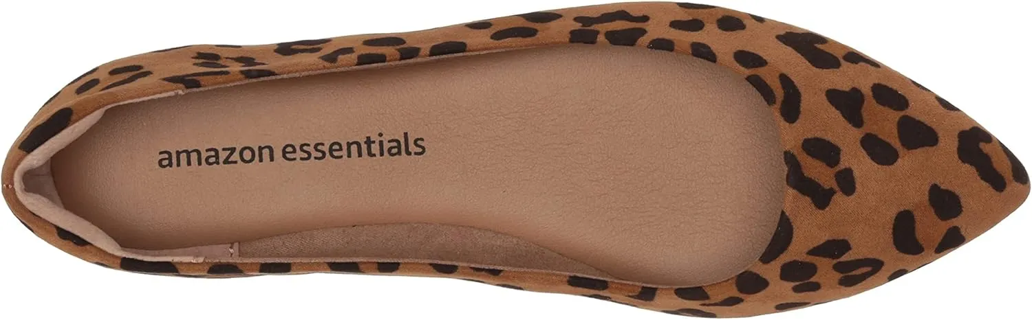 Amazon Essentials Women's Pointed-Toe Ballet Flat