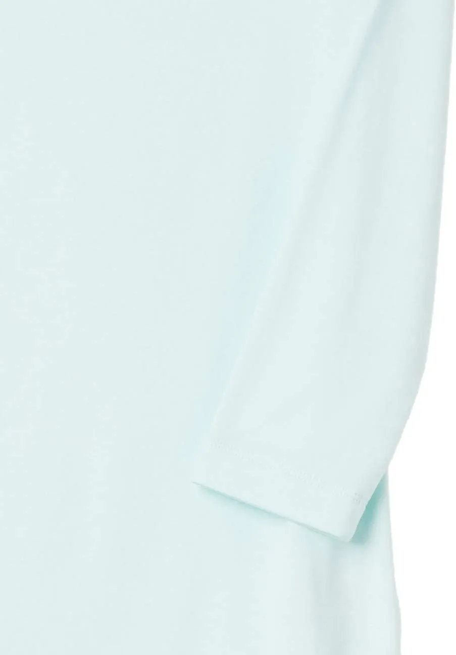 Amazon Essentials Women's Slim-Fit 3/4 Sleeve Boat Neck T-Shirt