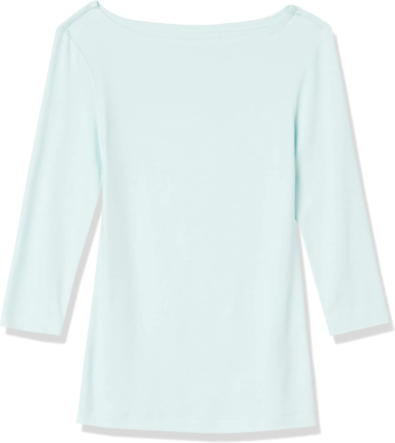 Amazon Essentials Women's Slim-Fit 3/4 Sleeve Boat Neck T-Shirt