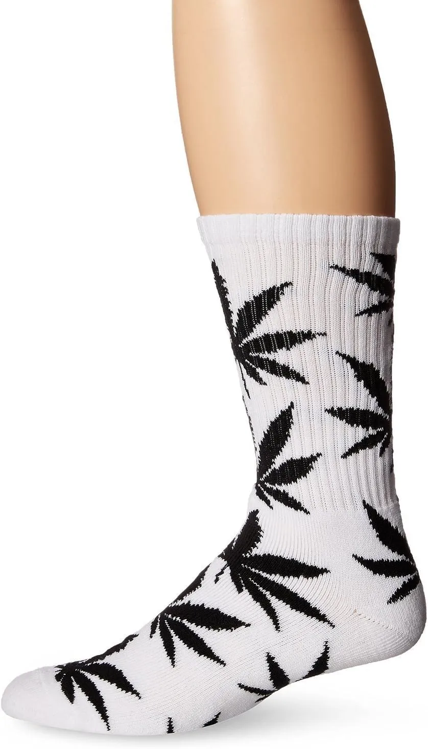 American Trends Athletic Sports High Crew Socks for Men Women Leaf Cotton Sock