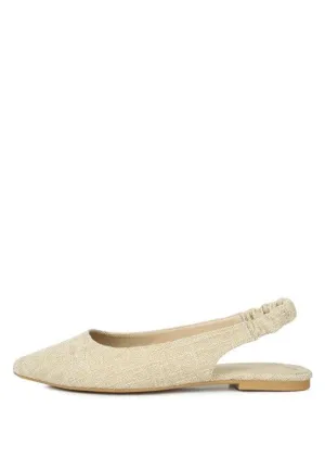 AMIRAH Slingback Ballet Flats