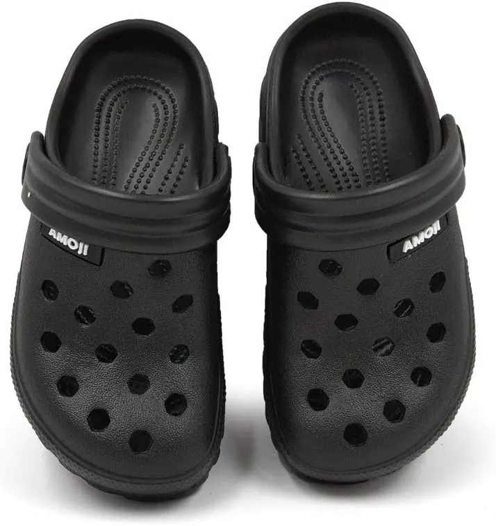 Amoji Kid Garden Clogs Slip On Shoes