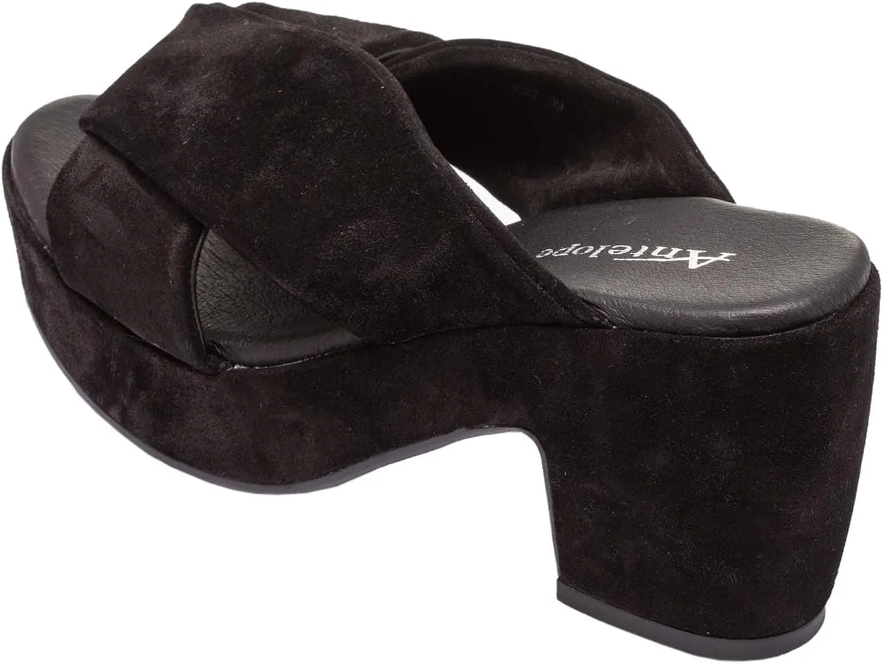 Antelope Women's Talise Suede Heel Sandals