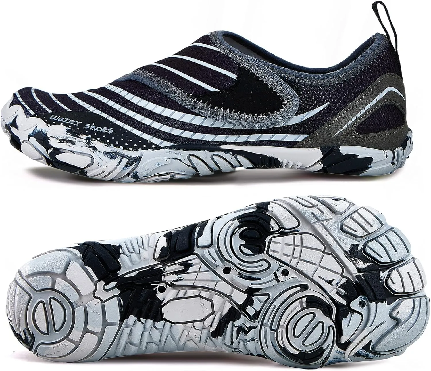 AoSiFu Water Shoes for Kids Boys Girls Aqua Socks Barefoot Beach Sports Swim Pool Quick Dry Lightweight (Little Kid/Big Kid)