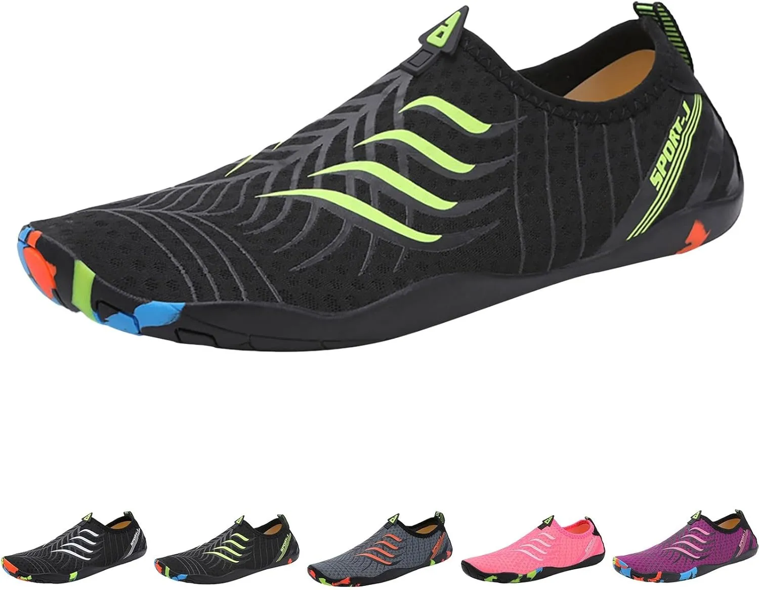 Aqua Shoes for Women Men Quick Dry Barefoot Beach Swim Pool Surf Yoga Hiking Kayaking Lightweight Non Slip Water Sports Breathable