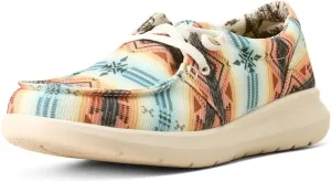 ARIAT Womens Hilo Tan/White Hair Casual Shoe