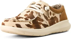 ARIAT Womens Hilo Tan/White Hair Casual Shoe