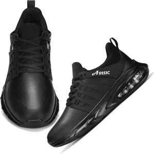 ARISIC Non Slip Shoes for Men Food Service Waterproof Restaurant Men Work Shoes Comfort Slip on Sneakers Kitchen Chef Slip Resistant Food Service Shoes