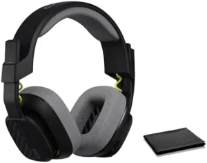 Astro A10 Gaming Headset Gen 2 Wired Headset - Over-Ear Gaming Headphones with Flip-to-Mute Microphone, 32 mm Drivers, for Xbox Series X|S, Xbox One, Nintendo Switch, PC, Mac - Bulk (Black) - W/Cloth