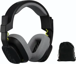 Astro A10 Gaming Headset Gen 2 Wired Headset - Over-Ear Gaming Headphones with Flip-to-Mute Microphone, 32 mm Drivers, for Xbox Series X|S, Xbox One, Nintendo Switch, PC, Mac - Bulk - W/Pouch (Black)