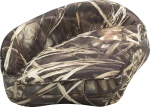Attwood 98505CA Casting Fishing Boat Seat, Camouflage Vinyl Finish