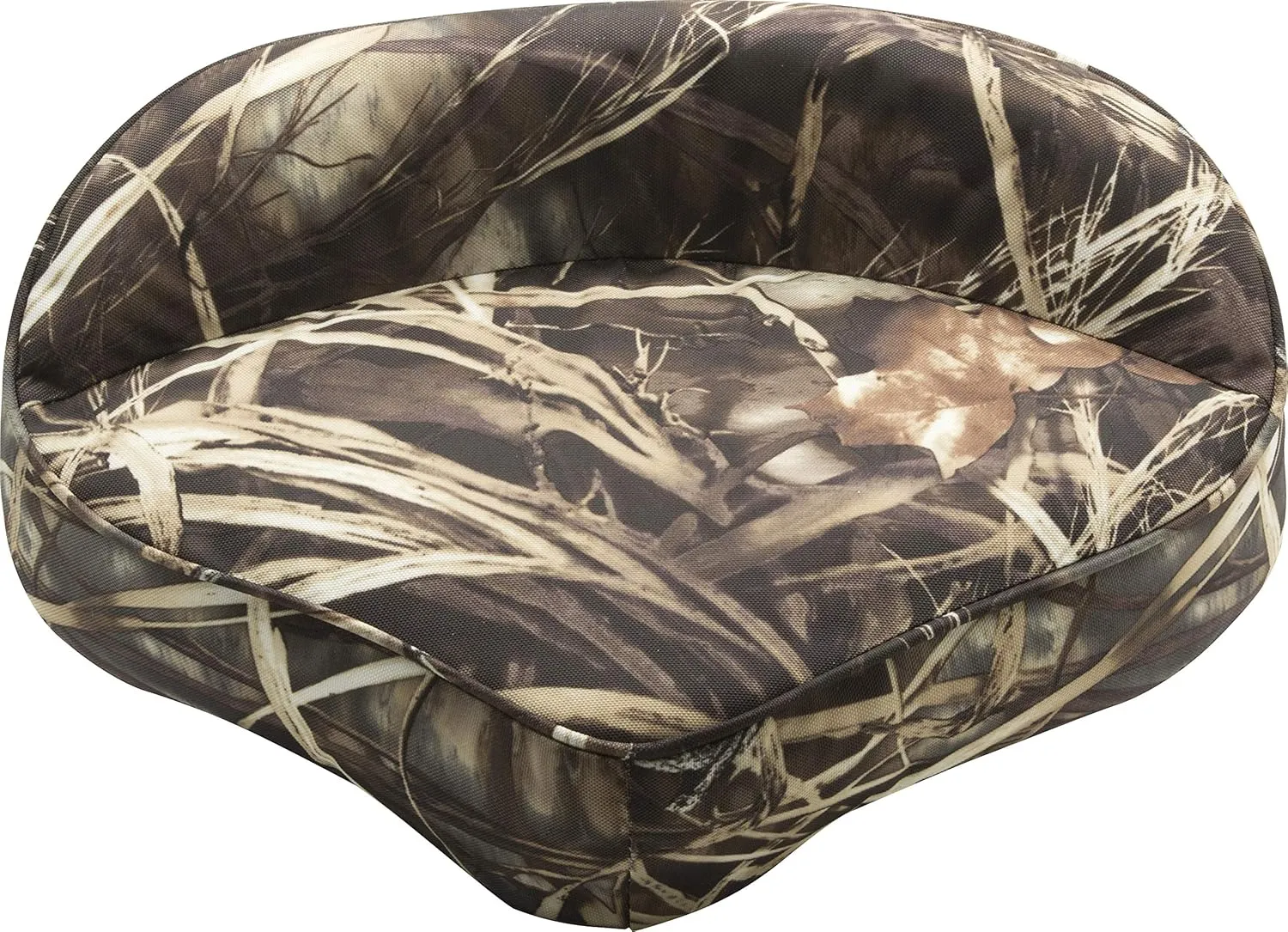 Attwood 98505CA Casting Fishing Boat Seat, Camouflage Vinyl Finish