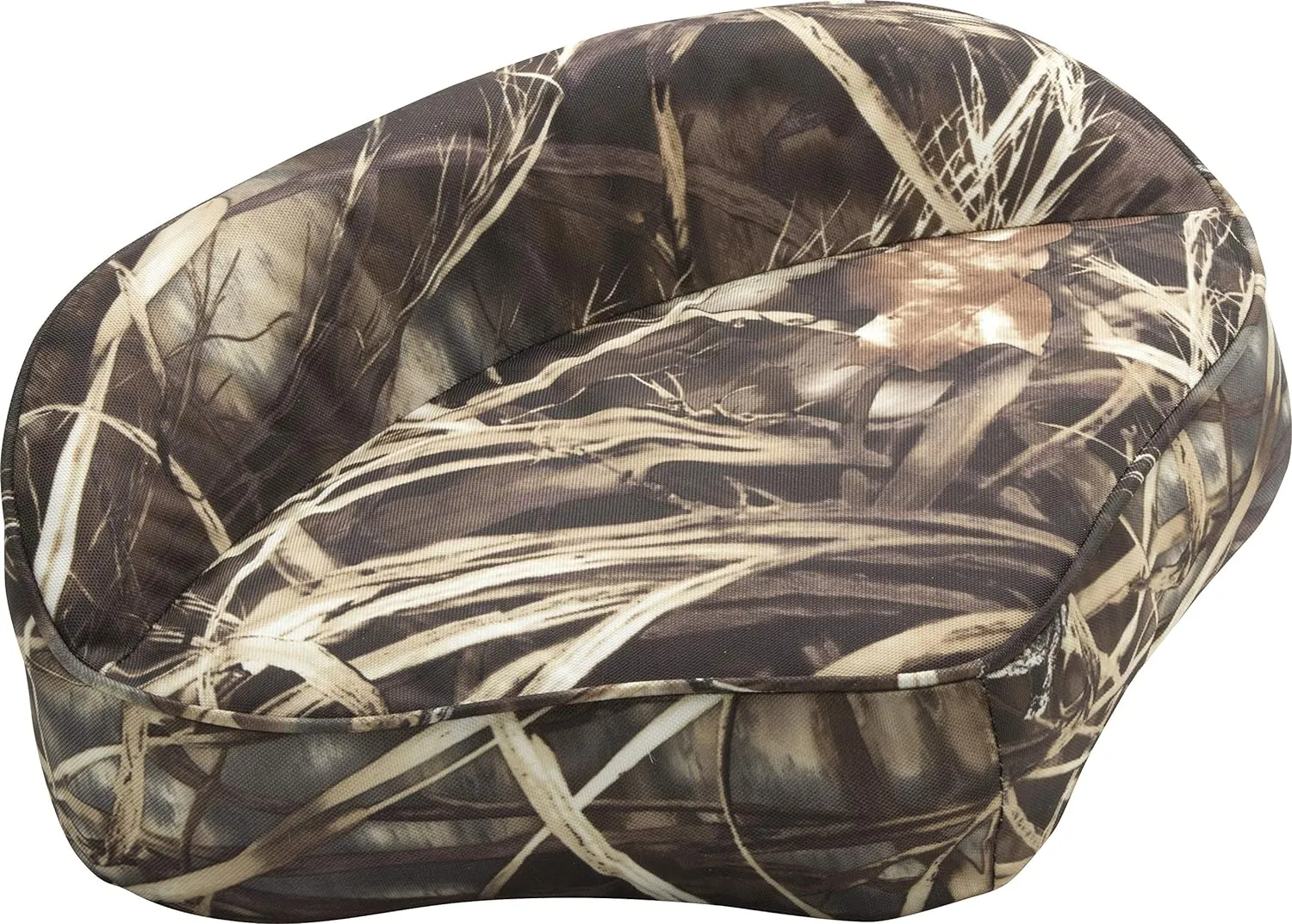 Attwood 98505CA Casting Fishing Boat Seat, Camouflage Vinyl Finish