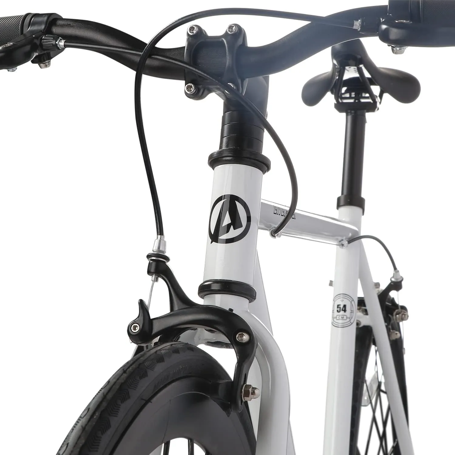 AVASTA Single-Speed Fixed Gear Urban Commuter Fixie Bike Flip Flop Hub Bicycle, Multiple Colors