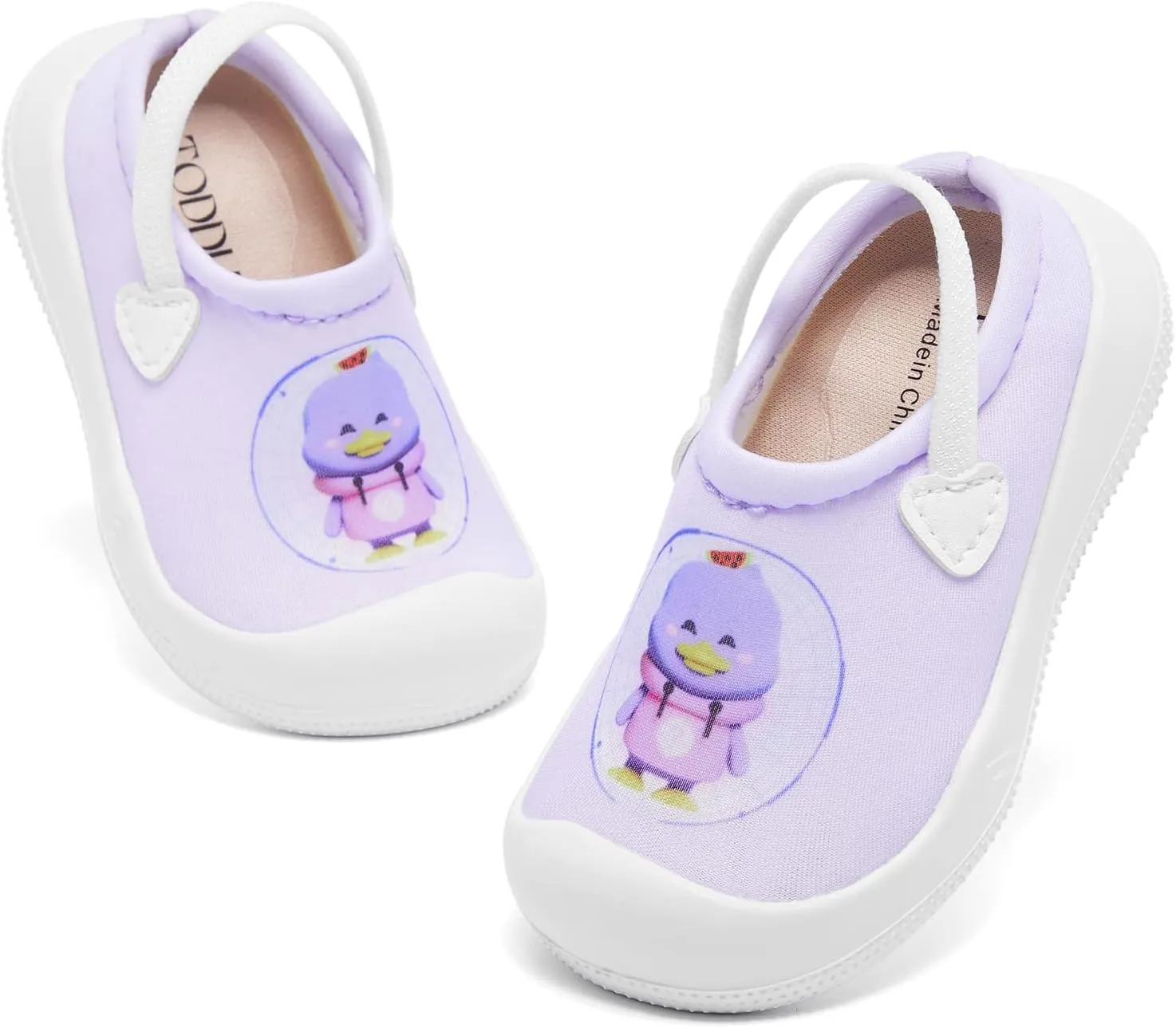 Baby Girls Water Shoes Barefoot Sandals Walking Slippers Shoes Aqua Socks Summer Beach Swim Pool Shoes Breathable Slip On Quick-Dry Non-Slip Crib Shoe