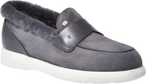 Baldinini Women's Footwear Leather Upper Rubber Bottom Boat Shoe