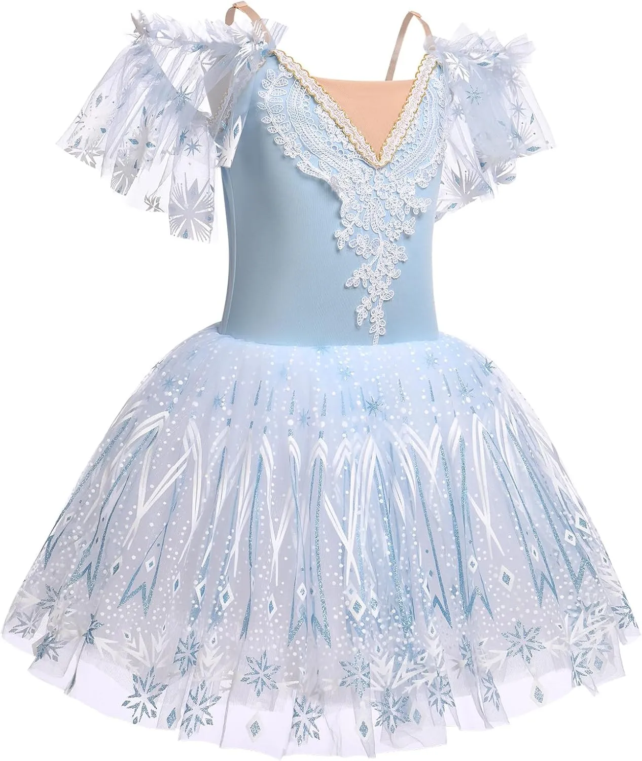 Ballerina Costume Toddler Dance Leotard Ballet Dress Camisole Bodysuit Maxi Tulle Tutu Dance Costume Kid Dancewear