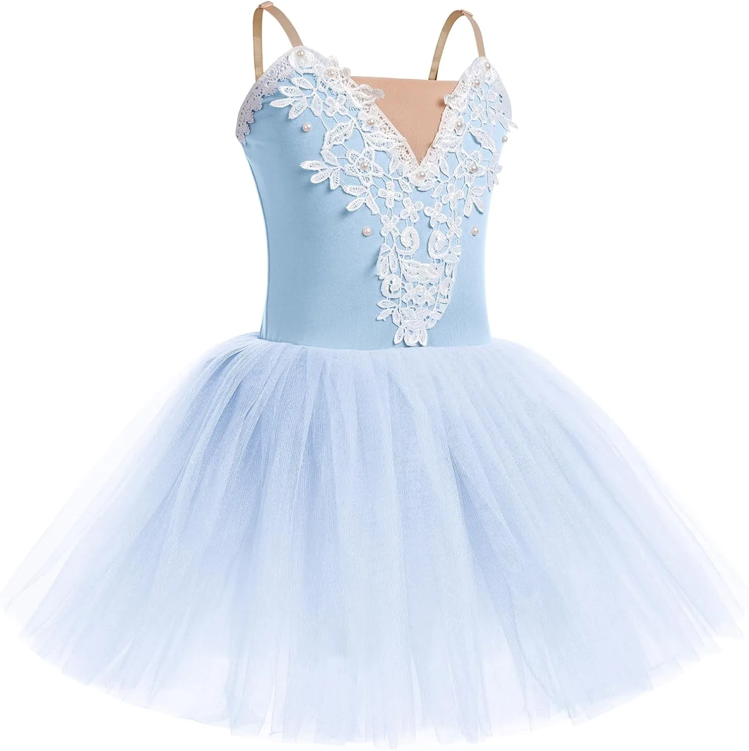 Ballerina Costume Toddler Dance Leotard Ballet Dress Camisole Bodysuit Maxi Tulle Tutu Dance Costume Kid Dancewear