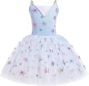 Ballerina Costume Toddler Dance Leotard Ballet Dress Camisole Bodysuit Maxi Tulle Tutu Dance Costume Kid Dancewear