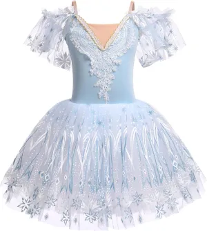 Ballerina Costume Toddler Dance Leotard Ballet Dress Camisole Bodysuit Maxi Tulle Tutu Dance Costume Kid Dancewear
