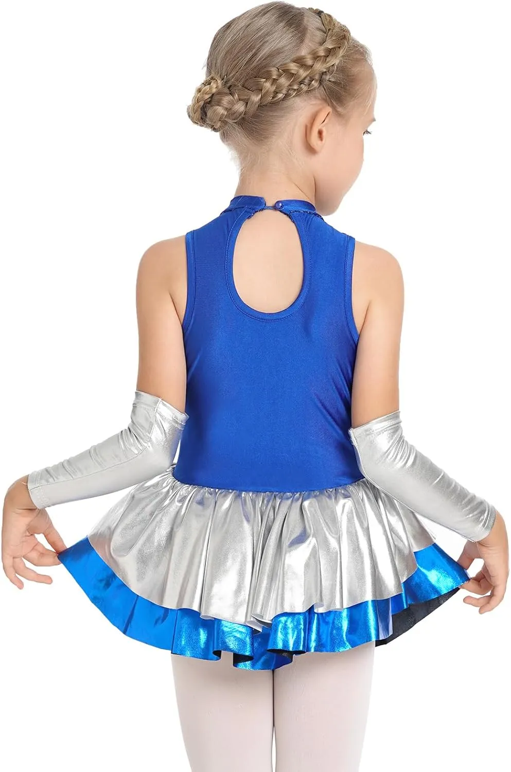 Ballet Leotard for Girl Sparkly Sequins Lace Jazz Dance Costume Kids Hip Hop Dance Dress Ballerina Dance Outfits