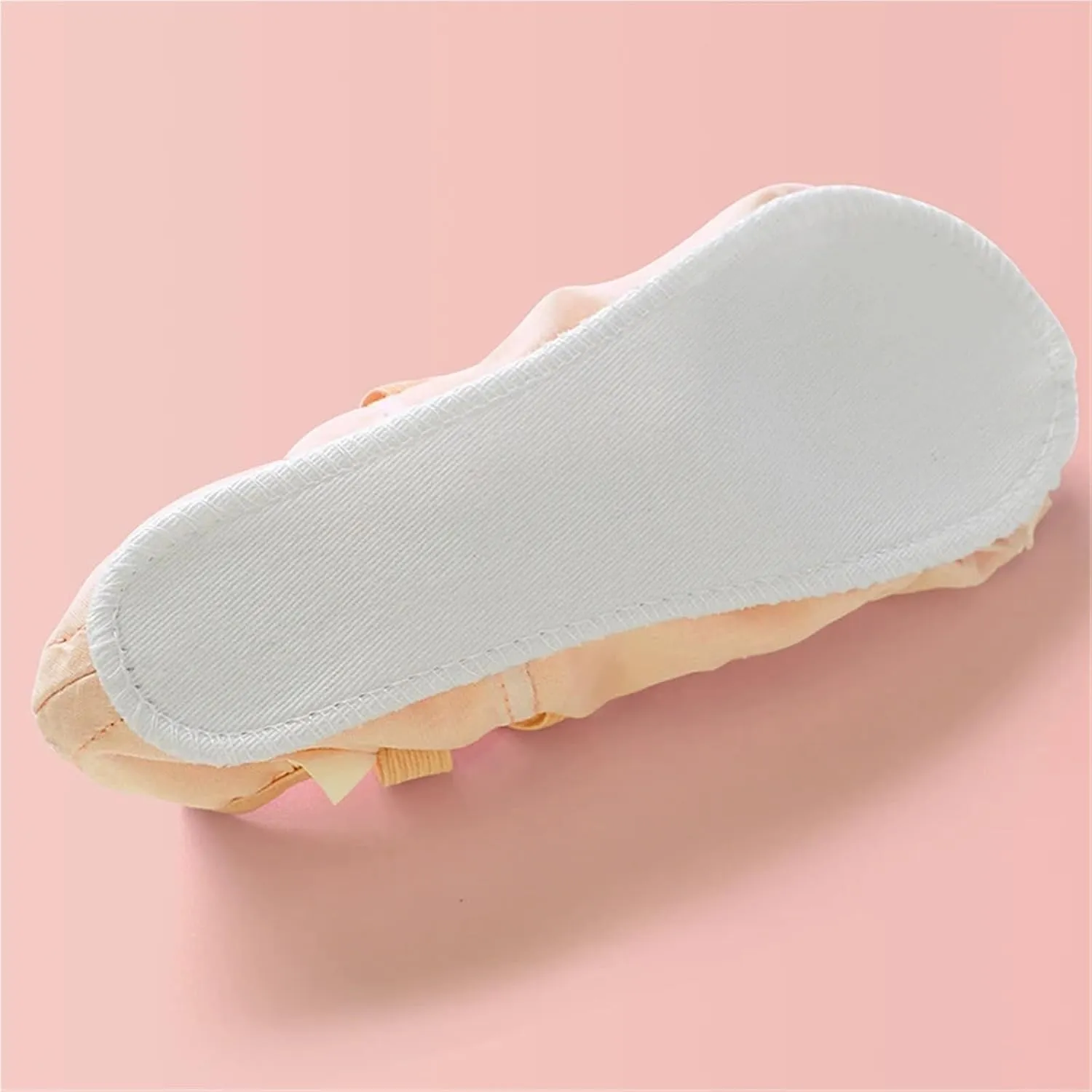 Ballet Shoes for Women Girls Embroidered Ballet Shoes Women Soft Dance Shoes for Training Performance Non-Slip Ballerina Shoes Professional Dance Flats(Flesh 1,32)