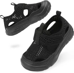 BARERUN Kids Water Shoes Boys Girls Barefoot Aqua Socks for Swim Surf Pool Beach Sport Lightweight Breathable Sandal Athletic Slip-On Sneaker for Toddler Outdoor Indoor