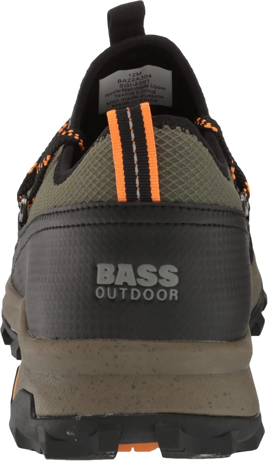 BASS OUTDOOR Men's Trek Ultralite Hiker Hiking Shoe
