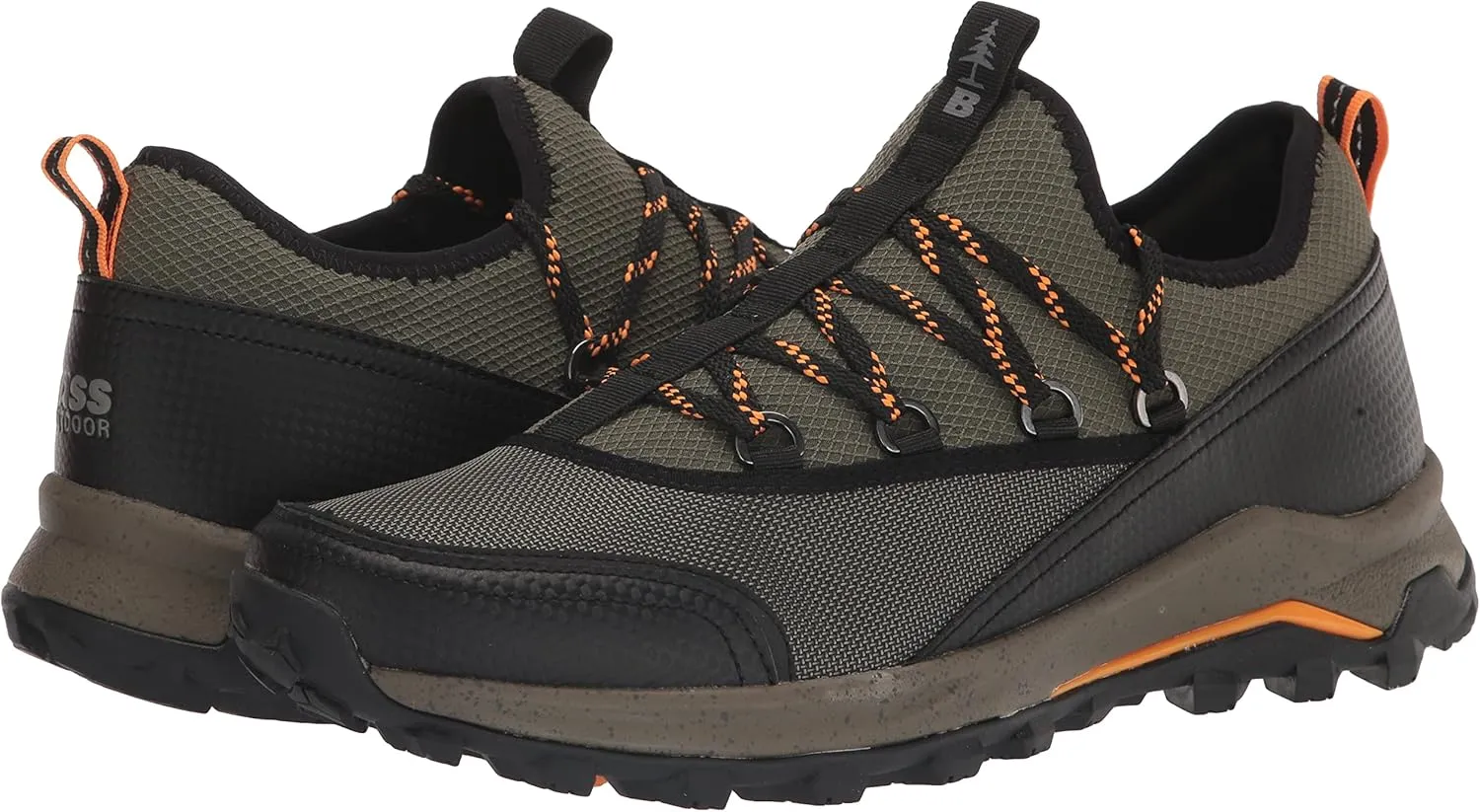 BASS OUTDOOR Men's Trek Ultralite Hiker Hiking Shoe
